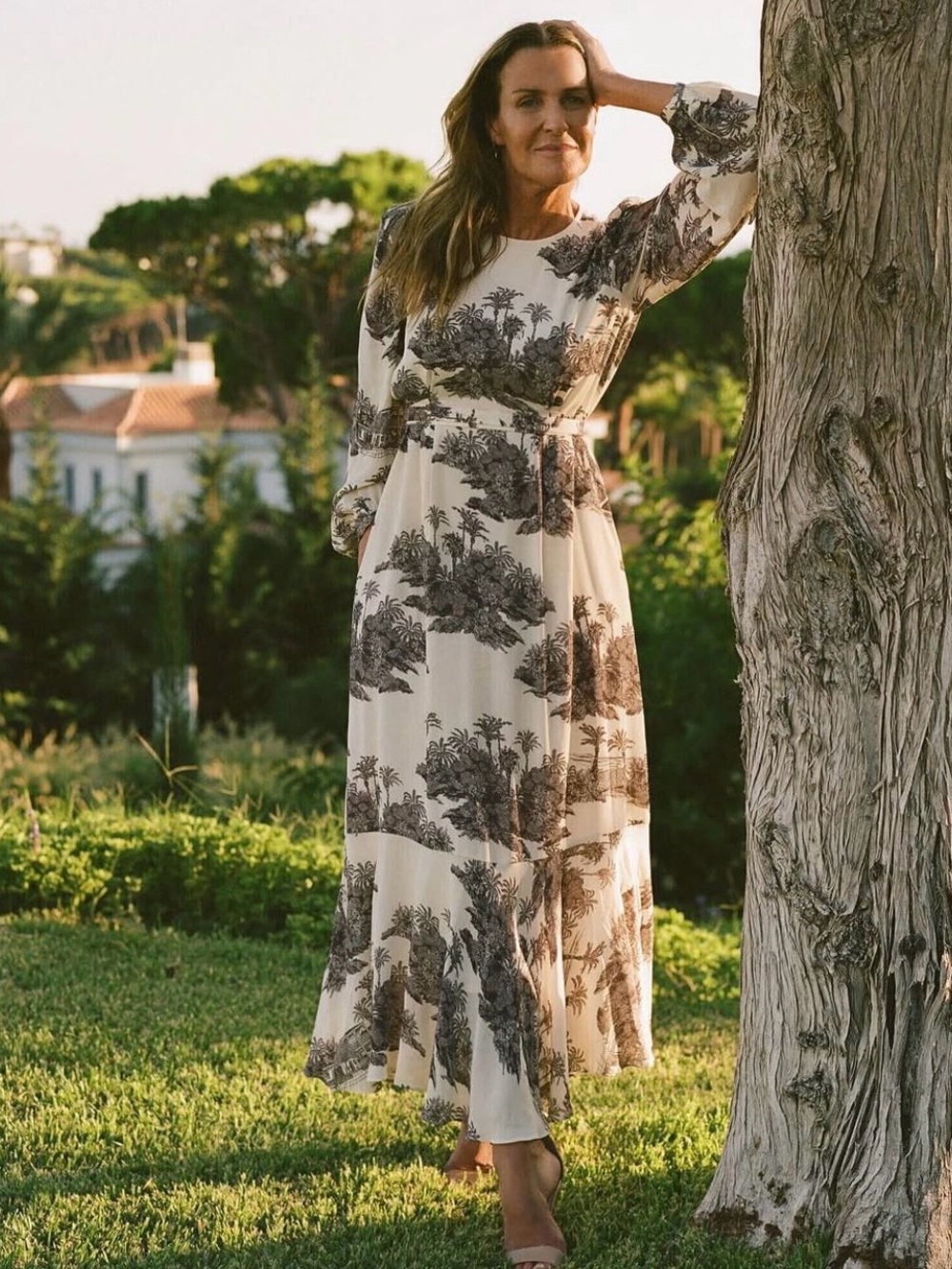 Tuckernuck x India Hicks Toile Hibiscus Hill Dress